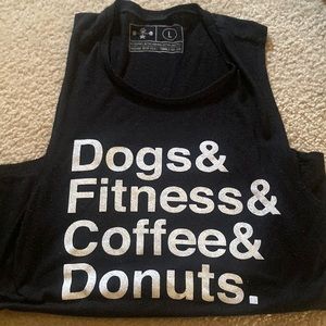 Wags & weights muscle tank